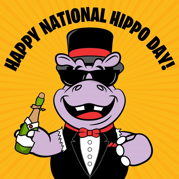 Happy National Hippo Day!!! Celebrate with Hippo Trivia!