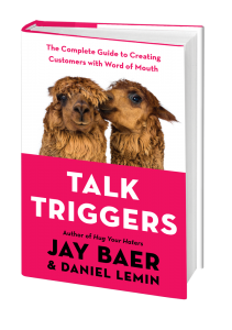 Talk Triggers Jay Baer Daniel Lemin Word of Mouth Book Cover